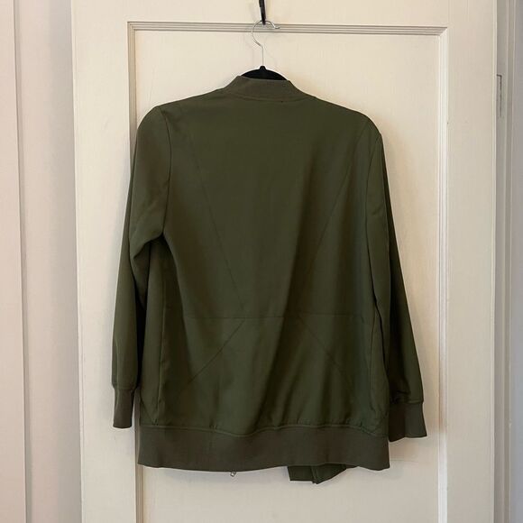 Nana Judy army green oversized bomber jacket size XS - Picture 5 of 7